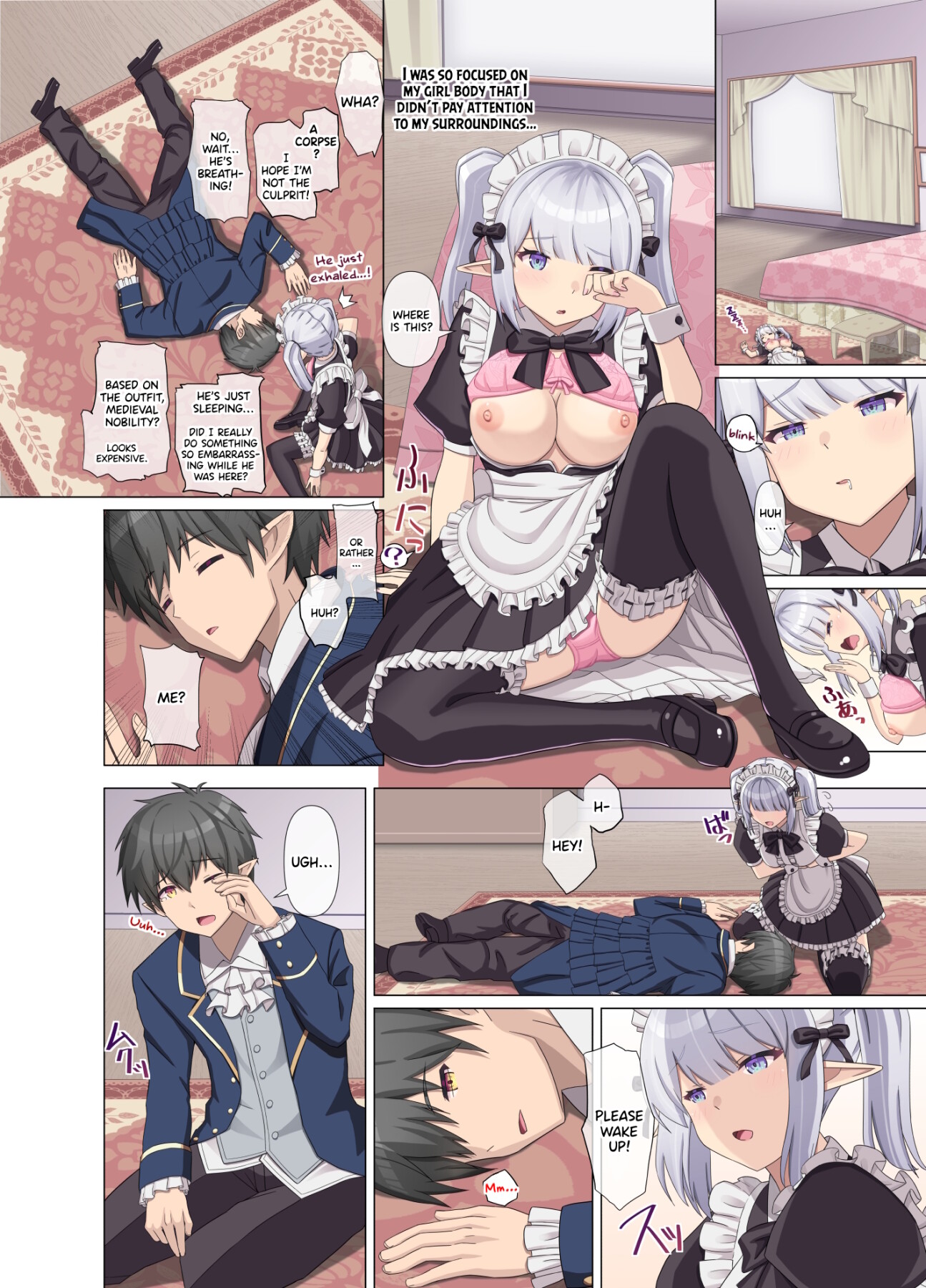 Hentai Manga Comic-When I Reincarnated as the Girl I Liked: "As a Maid, I Want to Be Completely Messed Up"-Read-8